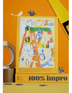 100% Impro - Puzzle 500 Pièces 7 100% Impro - Puzzle 500 Pièces -Jeux Série Magasin 100 impro puzzle 500 pieces 2
