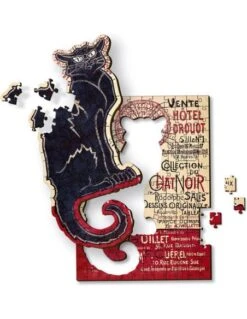 200 Wooden Puzzle : Les Chat Noir Steinlen 5 200 Wooden Puzzle : Les Chat Noir Steinlen -Jeux Série Magasin 200 wooden puzzle les chat noir steinlen 1
