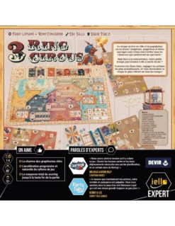 Iello 3 Ring Circus -Jeux Série Magasin 3 ring circus 1