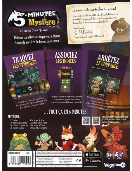 5 Minutes Mystère - Le Musée Tutti Quanti 5 5 Minutes Mystère - Le Musée Tutti Quanti – Image 3
