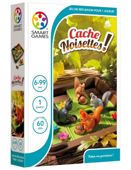 Smart Games Cache Noisette ! 3 Smart Games Cache Noisette !