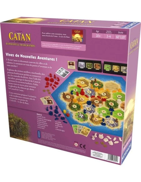 Kosmos Catan : Barbares Et Marchands (Ext.) 4 Kosmos Catan : Barbares Et Marchands (Ext.) – Image 2