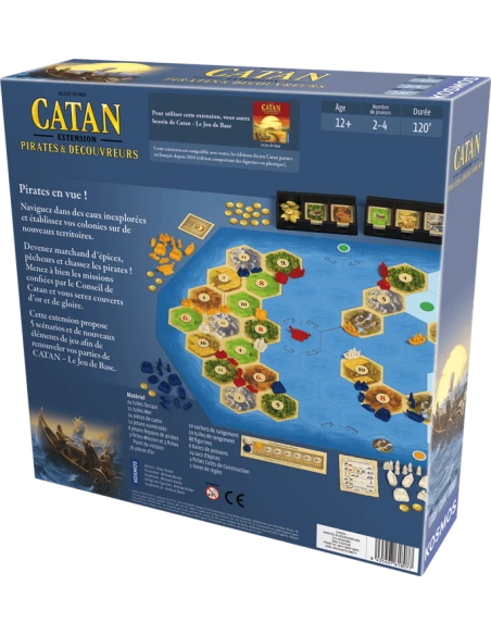 Kosmos Catan : Pirates Et Découvreurs (Ext.) 4 Kosmos Catan : Pirates Et Découvreurs (Ext.) – Image 2