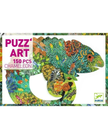 Chameleon - Puzz'Art 150 Pièces 3 Chameleon - Puzz'Art 150 Pièces
