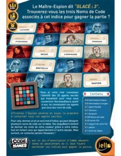 Iello Codenames 9 Iello Codenames -Jeux Série Magasin codenames 3