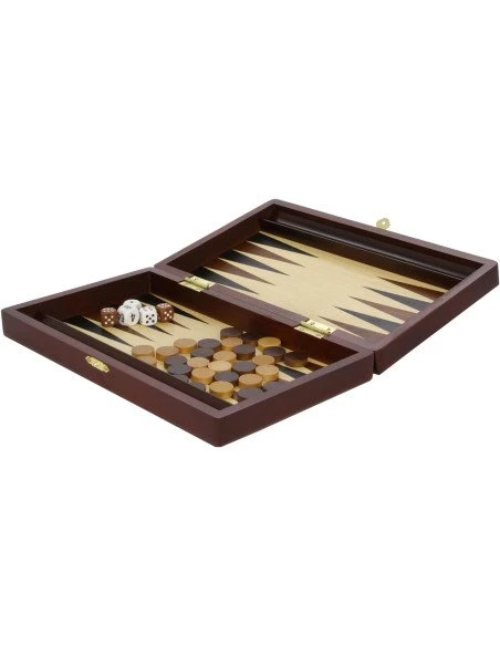 Coffret Backgammon Acajou 5 Coffret Backgammon Acajou – Image 3