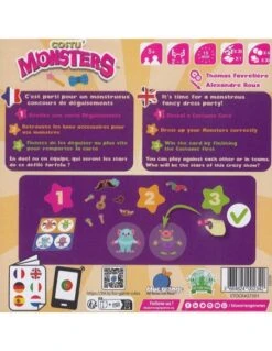 Blue Orange Costu'Monsters -Jeux Série Magasin costu monsters 1