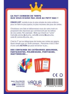 Crack List -Jeux Série Magasin crack list 3