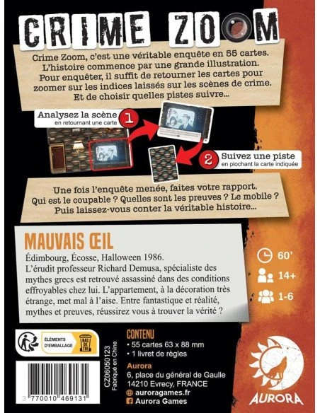 Crime Zoom : Mauvais œil 4 Crime Zoom : Mauvais œil – Image 2