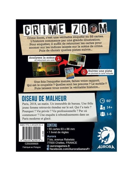 Crime Zoom : Oiseau De Malheur 4 Crime Zoom : Oiseau De Malheur – Image 2