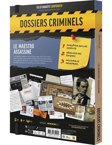 Dossiers Criminels : Le Maestro Assassiné 5 Dossiers Criminels : Le Maestro Assassiné – Image 3