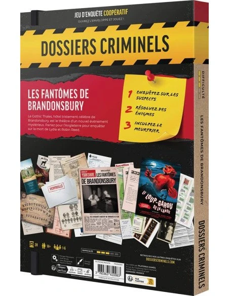 Dossiers Criminels : Les Fantômes De Brandonsbury 5 Dossiers Criminels : Les Fantômes De Brandonsbury – Image 3