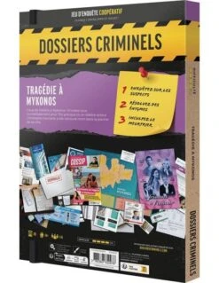 Dossiers Criminels : Tragédie à Mykonos 7 Dossiers Criminels : Tragédie à Mykonos -Jeux Série Magasin dossiers criminels tragedie a mykonos 2