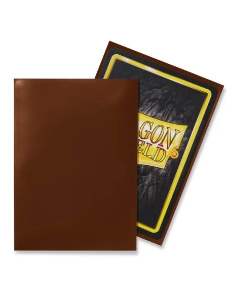 Dragon Shield - Standard Sleeves - Brown (x100) 4 Dragon Shield - Standard Sleeves - Brown (x100) – Image 2