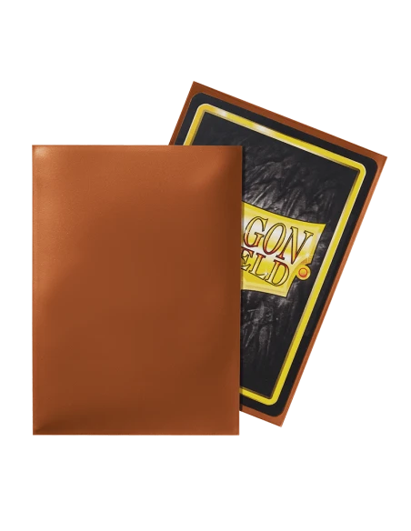 Dragon Shield - Standard Sleeves - Copper (x100) 4 Dragon Shield - Standard Sleeves - Copper (x100) – Image 2