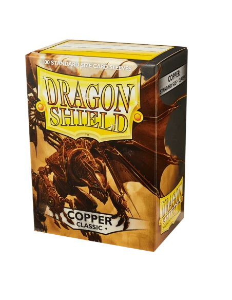 Dragon Shield - Standard Sleeves - Copper (x100) 3 Dragon Shield - Standard Sleeves - Copper (x100)