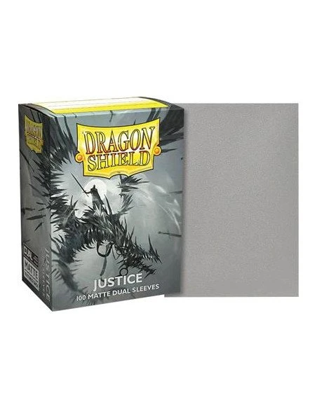 Dragon Shield - Standard Sleeves - Dual Matte Justice (x100) 6 Dragon Shield - Standard Sleeves - Dual Matte Justice (x100) – Image 4
