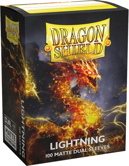 Dragon Shield - Standard Sleeves - Dual Matte Lightning Ailia (x100) 3 Dragon Shield - Standard Sleeves - Dual Matte Lightning Ailia (x100)