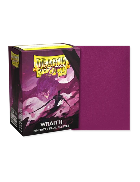Dragon Shield - Standard Sleeves - Dual Matte Wraith (x100) 4 Dragon Shield - Standard Sleeves - Dual Matte Wraith (x100) – Image 2