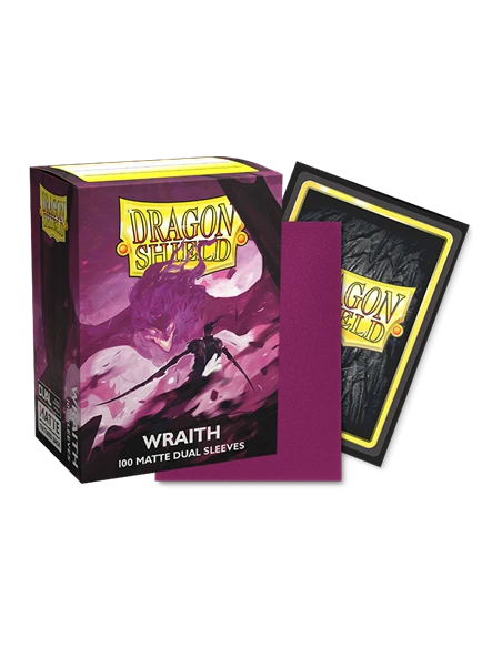Dragon Shield - Standard Sleeves - Dual Matte Wraith (x100) 5 Dragon Shield - Standard Sleeves - Dual Matte Wraith (x100) – Image 3