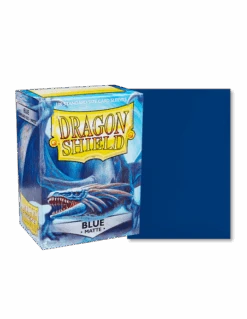 Dragon Shield - Standard Sleeves - Matte Blue (x100)