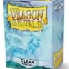 Dragon Shield - Standard Sleeves - Matte Clear (x100) 2 Dragon Shield - Standard Sleeves - Matte Clear (x100) -Jeux Série Magasin dragon shield standard sleeves matte clear x100