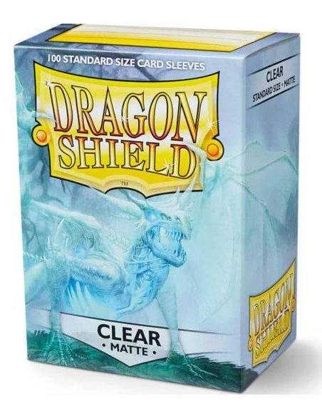 Dragon Shield - Standard Sleeves - Matte Clear (x100) 3 Dragon Shield - Standard Sleeves - Matte Clear (x100)