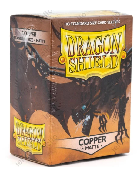 Dragon Shield - Standard Sleeves - Matte Copper (x100) 3 Dragon Shield - Standard Sleeves - Matte Copper (x100)
