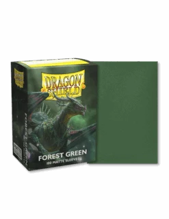 Dragon Shield - Standard Sleeves - Matte Forest Green (x100)