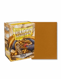 Dragon Shield - Standard Sleeves - Matte Gold (x100)