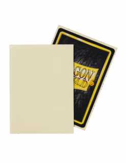 Dragon Shield - Standard Sleeves - Matte Ivory (x100) 5 Dragon Shield - Standard Sleeves - Matte Ivory (x100) -Jeux Série Magasin dragon shield standard sleeves matte ivory x100 1