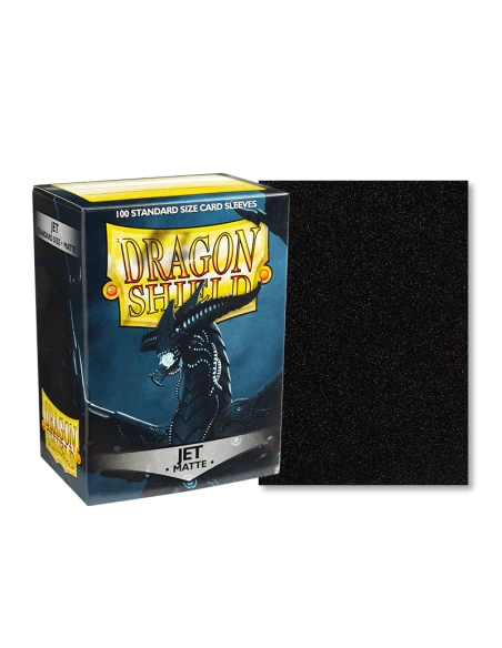 Dragon Shield - Standard Sleeves - Matte Jet (x100) 3 Dragon Shield - Standard Sleeves - Matte Jet (x100)