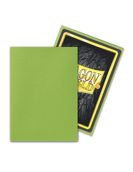 Dragon Shield - Standard Sleeves - Matte Lime (x100) 4 Dragon Shield - Standard Sleeves - Matte Lime (x100) – Image 2