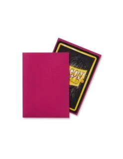 Dragon Shield - Standard Sleeves - Matte Magenta (x100) 5 Dragon Shield - Standard Sleeves - Matte Magenta (x100) -Jeux Série Magasin dragon shield standard sleeves matte magenta x100 1