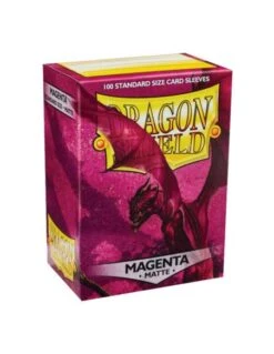 Dragon Shield - Standard Sleeves - Matte Magenta (x100)