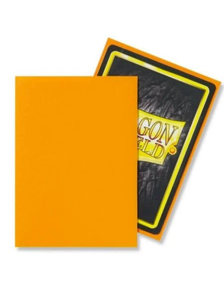 Dragon Shield - Standard Sleeves - Matte Orange (x100) 4 Dragon Shield - Standard Sleeves - Matte Orange (x100) – Image 2