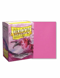 Dragon Shield - Standard Sleeves - Matte Pink Diamond (x100)