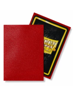 Dragon Shield - Standard Sleeves - Matte Ruby(X100) -Jeux Série Magasin dragon shield standard sleeves matte rubyx100 1