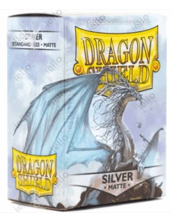 Dragon Shield - Standard Sleeves - Matte Silver (X100)