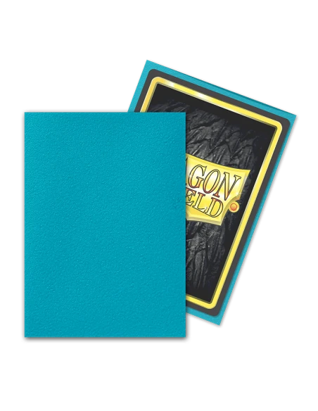 Dragon Shield - Standard Sleeves - Matte Turquoise (x100) 3 Dragon Shield - Standard Sleeves - Matte Turquoise (x100)