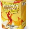 Dragon Shield - Standard Sleeves - Matte Yellow (x100) 1 Dragon Shield - Standard Sleeves - Matte Yellow (x100) -Jeux Série Magasin dragon shield standard sleeves matte yellow x100