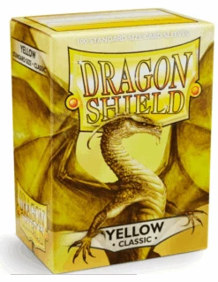 Dragon Shield - Standard Sleeves - Yellow (x100)