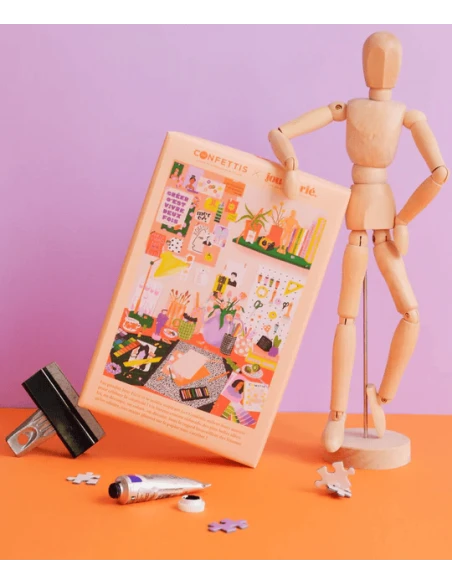 Du Feutre Sur Les Mains - Puzzle 500 Pièces 3 Du Feutre Sur Les Mains - Puzzle 500 Pièces