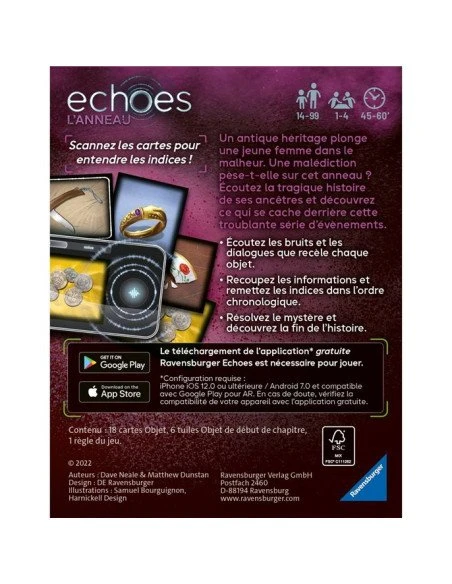 Ravensburger Echoes : L'Anneau 4 Ravensburger Echoes : L'Anneau – Image 2