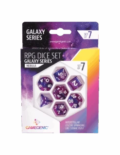 Gamegenic Galaxy Series -Nebula- Set De 7 Dés JDR