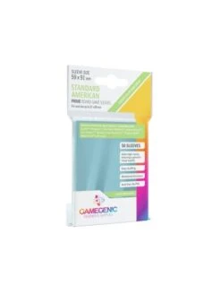 Gamegenic GG : 50 Sleeves Green Prime Standard US (59x91)