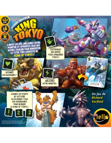 Iello King Of Tokyo 4 Iello King Of Tokyo – Image 2