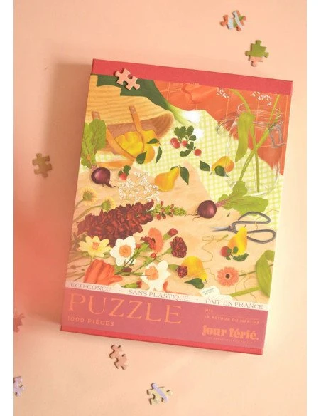 Le Retour Du Marché - Puzzle 1000 Pièces 4 Le Retour Du Marché - Puzzle 1000 Pièces – Image 2