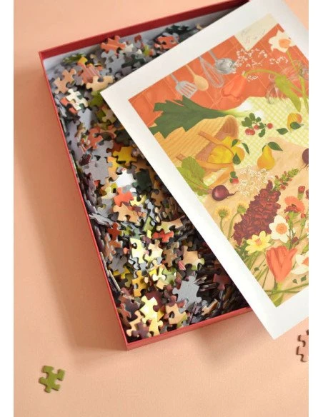 Le Retour Du Marché - Puzzle 1000 Pièces 5 Le Retour Du Marché - Puzzle 1000 Pièces – Image 3