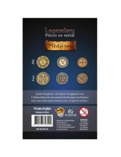 Legendary Metal Coins : Médiéval